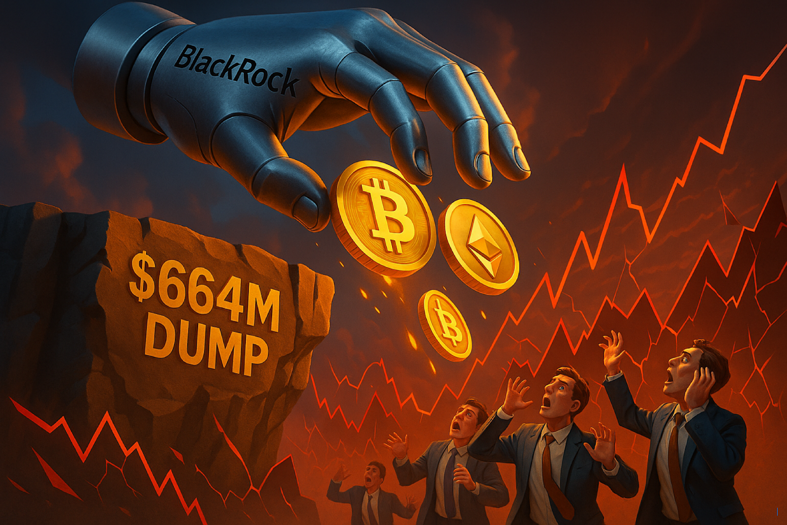 BlackRock Dikabarkan Akan Menjual 664 Juta Dolar dalam Bitcoin dan Ethereumu2014Apa yang Terjadi Jik