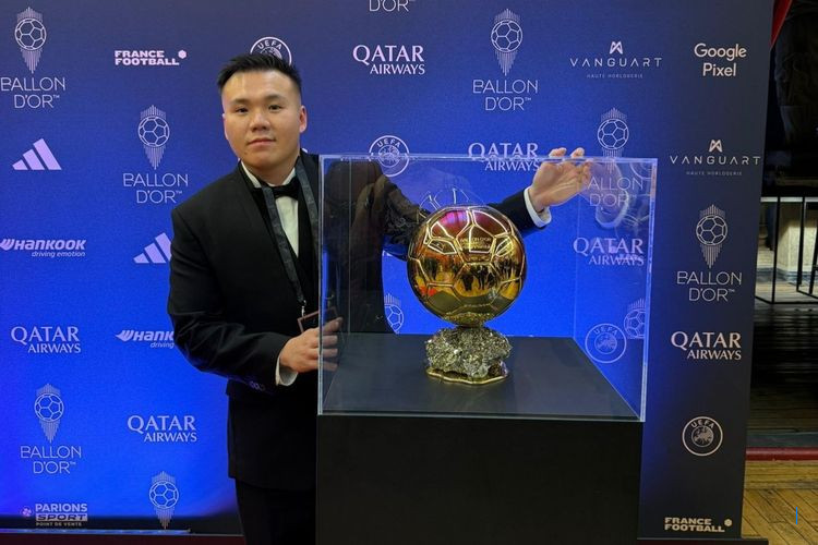 Hadiri Acara Ballon d'Or 2025, Promotor Indonesia Ingin Undang Bintang Sepak Bola Dunia ke Tanah Ai