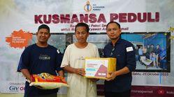 IKA Kusmansa PT Timah Pemali Kembali ke Asrama, Gelar Bakti Sosial dan Berbagi Bersama Mantan Karyaw