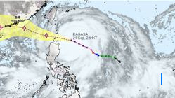Update: Topan Ragasa Menyerang Taiwan, 14 Tewas dan Ratusan Hilang