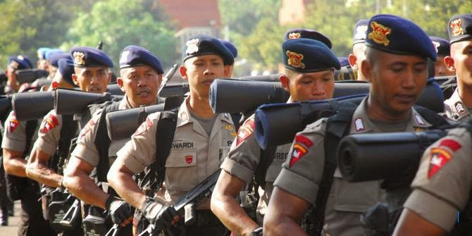 Brimob Polda Sumut Patroli SAR di Nias, Antisipasi Bencana Cuaca Ekstrem