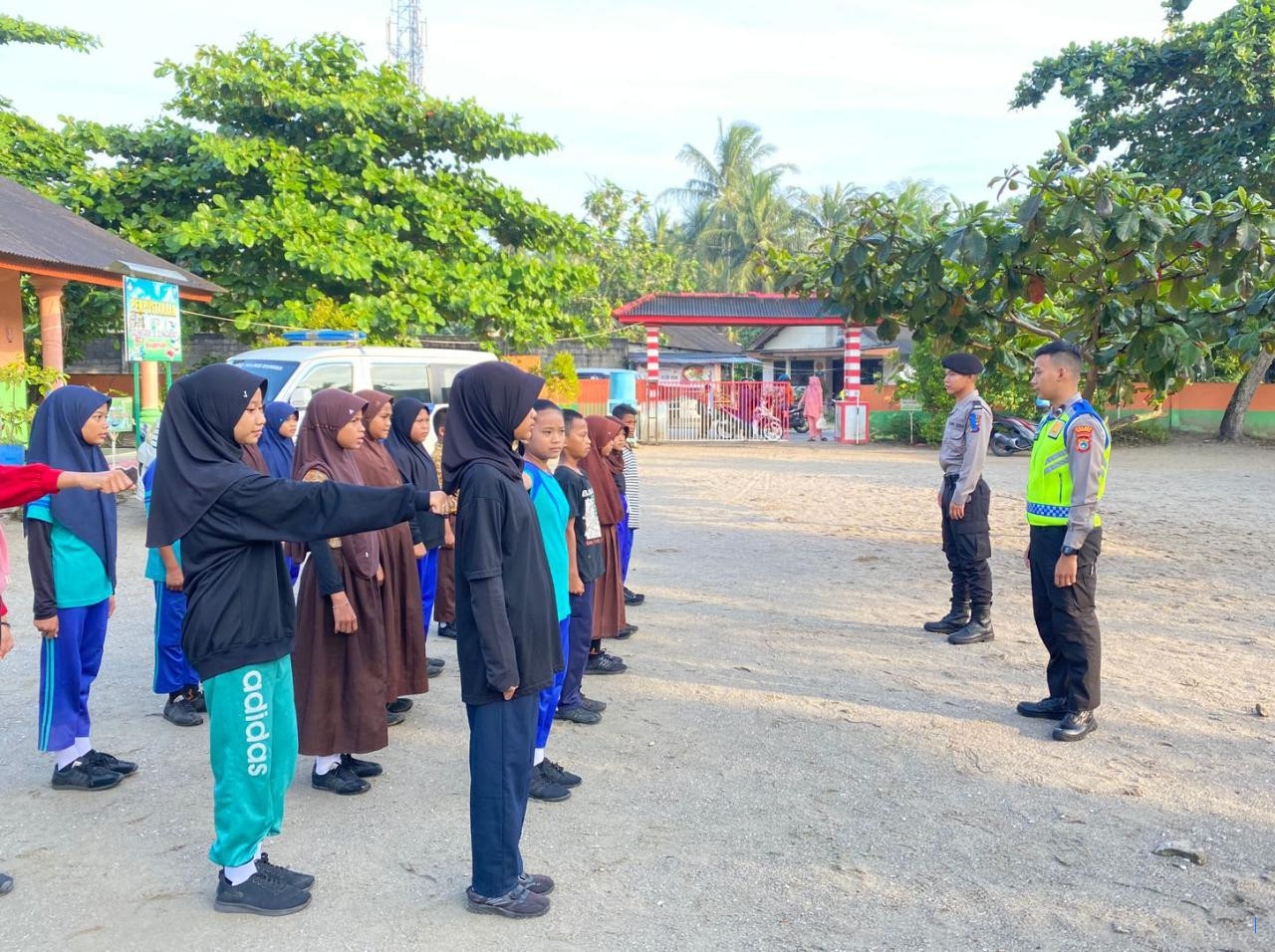 Puluhan Pocil Ikut Pelatihan Lalu Lintas Sejak Dini