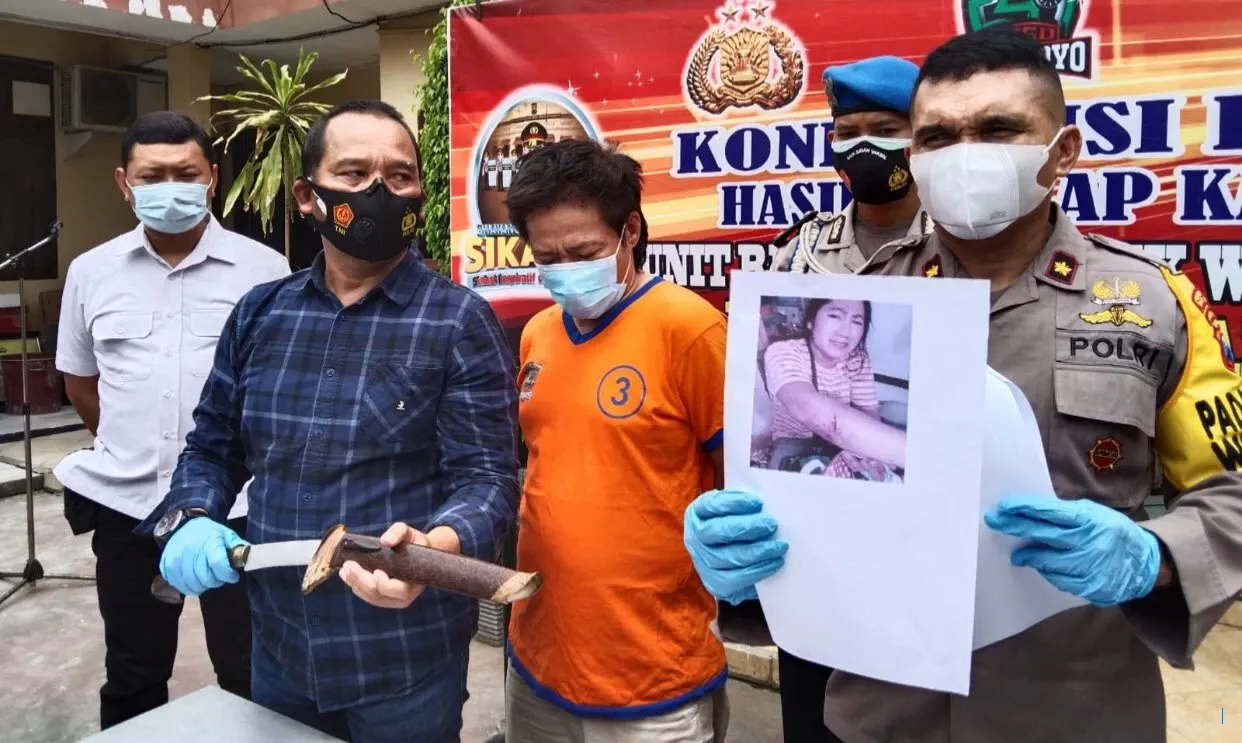 Pria Tanjab Barat Bacok Suami Mantan Istri di Simpang Tiga Karena Cemburu