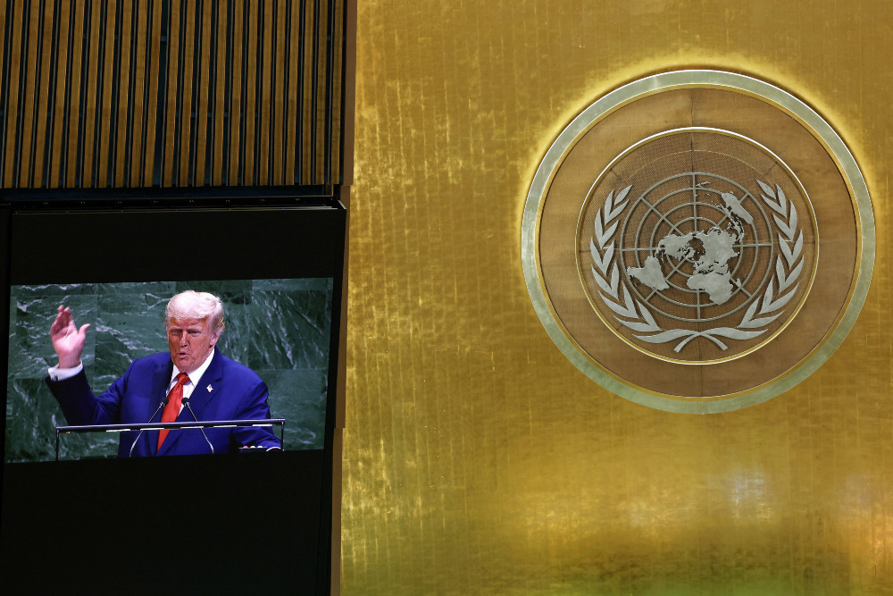 Trump di Sidang PBB: Hanya AS yang Bisa Berhentikan Perang Israel-Iran dan Gaza