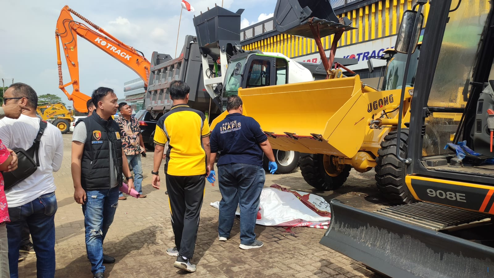 Karyawan Tewas Tertimpa Alat Berat di Bumiratu Nuban Lampung Tengah