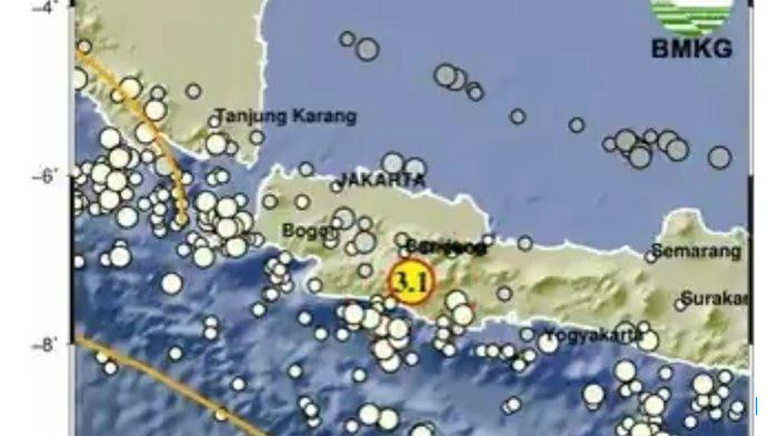 Gempa M2,4 Guncang Garut, Jawa Barat, BMKG: Pusat di Darat