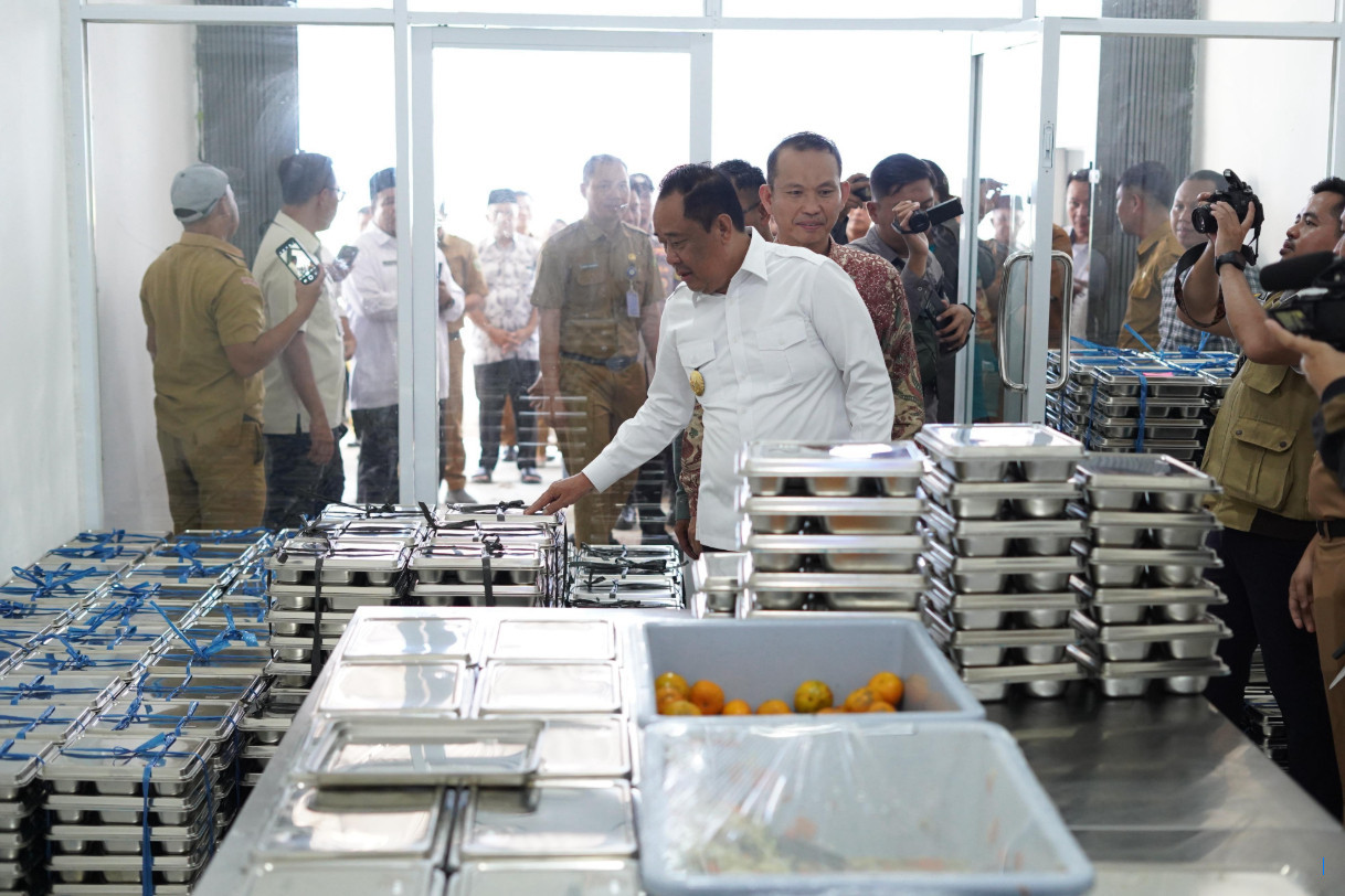 Wagub Cik Ujang Resmikan SPPG Sofyan Kenawas Gandus, Pusat Inspirasi MBG di Sumsel