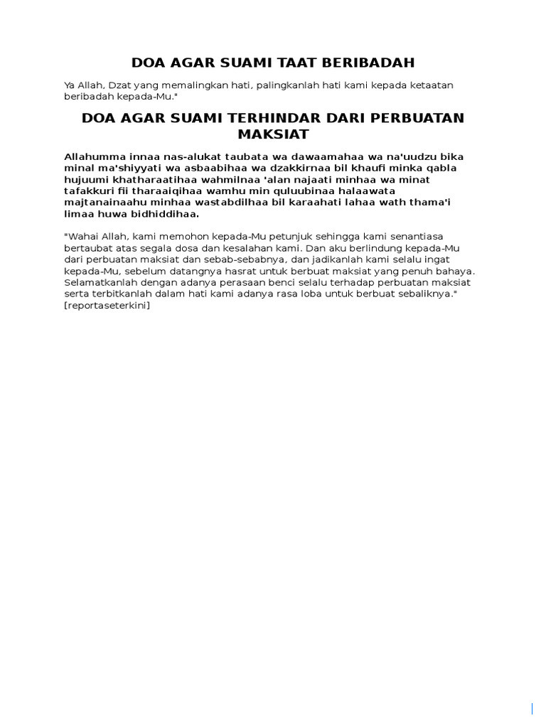Doa Saat Cemburu pada Suami, Ajarkan Nabi untuk Tenang dan Hindari Marah