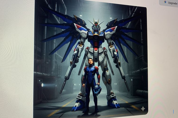 20 Contoh Prompt Foto Gundam Keren dengan Gemini AI