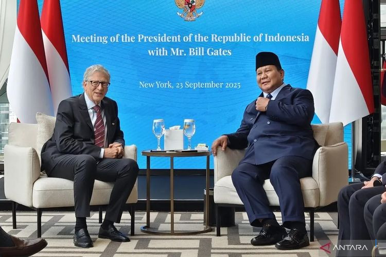 Alasan Prabowo Beri Bintang Jasa Utama ke Bill Gates